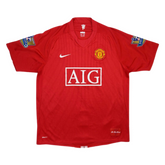 Manchester United 2007/08 Short Sleeve Home Jersey